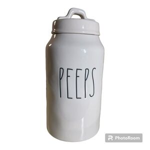 Rae Dunn PEEPS canister with sealed lid
